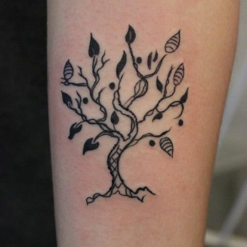 livets træ tatovering tree of life tattoo