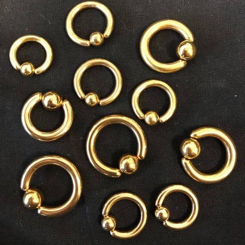 Zircon Ringe med kugle bcr jewlery piercing ring