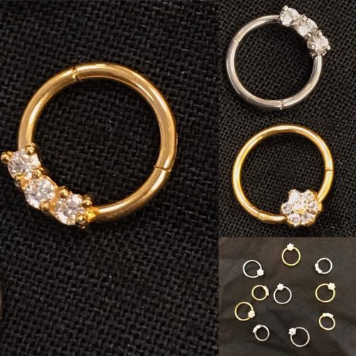 jewel hingering piercing jewlery jewellery juvel septum clicker