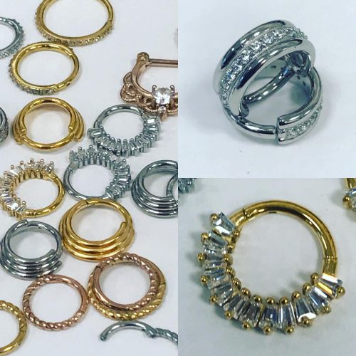 jewel hinged ring