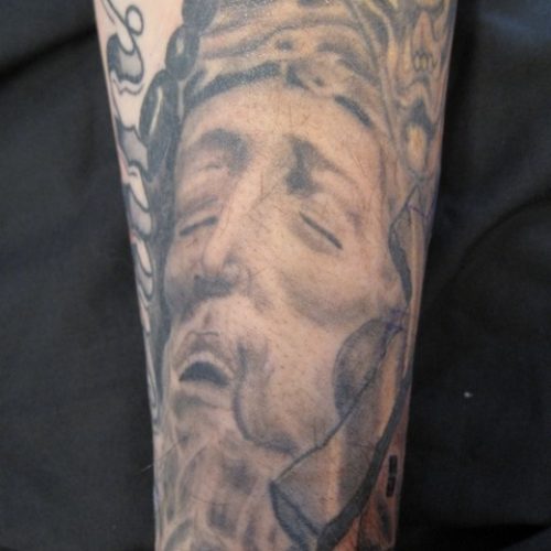 jesus tattoo tatovering chicano