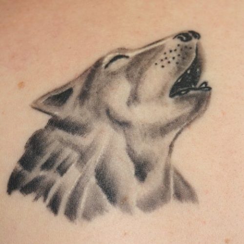 ulv wolf tattoo tatovering