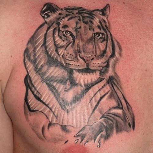 Tiger tattoo tatovering