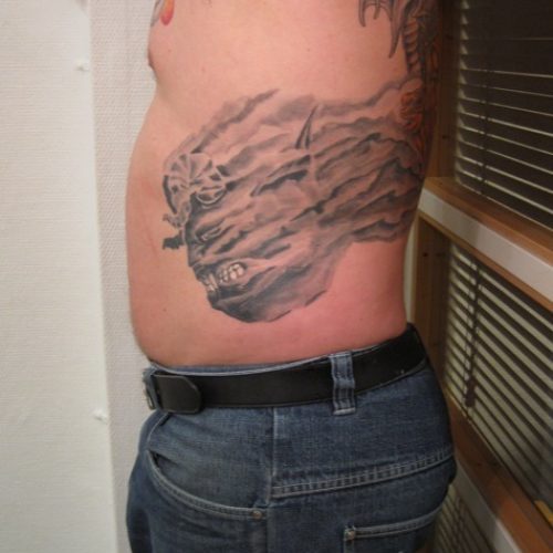 horror tattoo tatovering