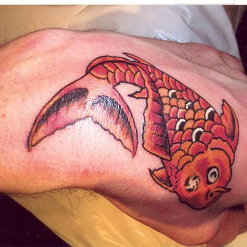 koi fish tattoo tatovering